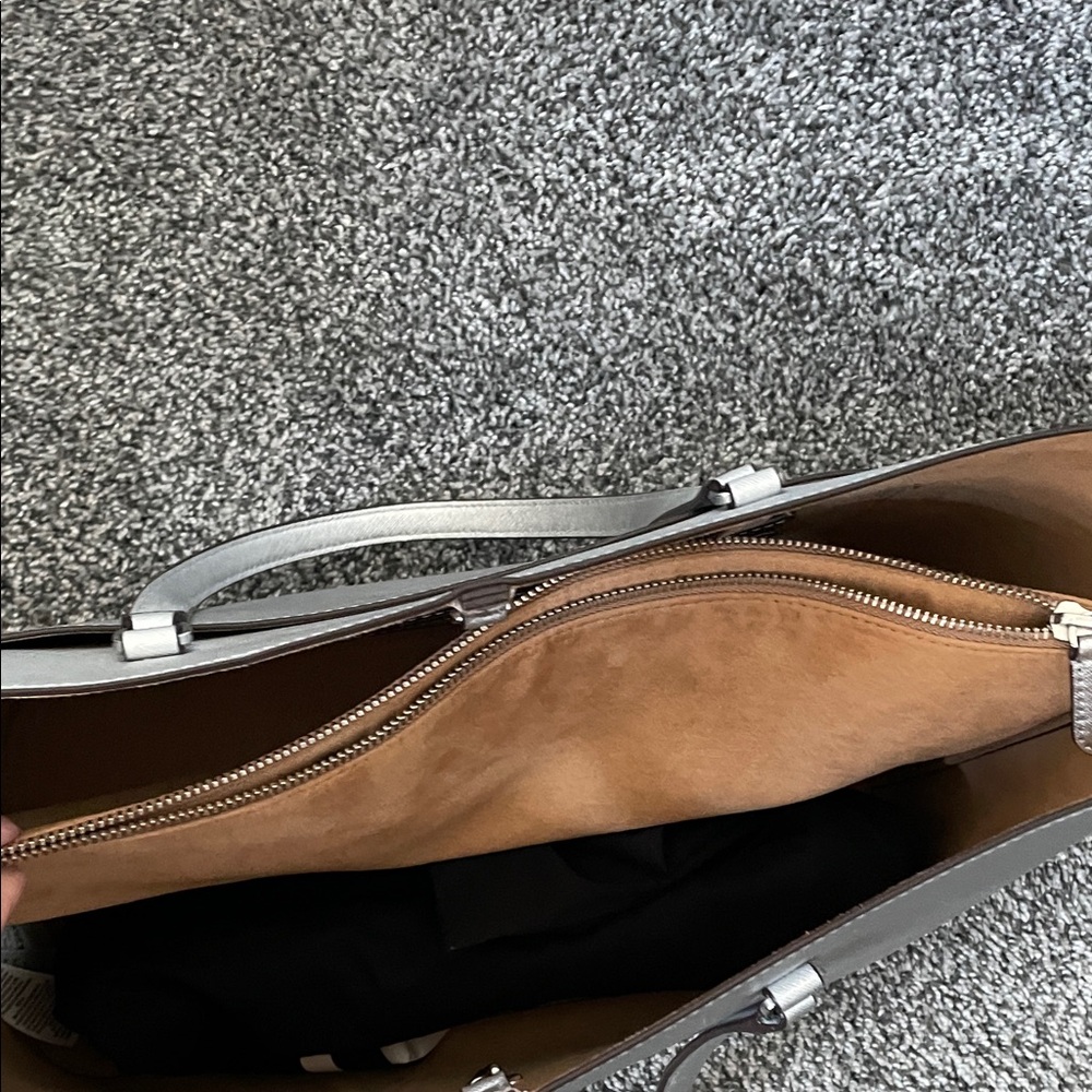 Ralph Lauren Metallic Silver Tote - Picture 3 of 5